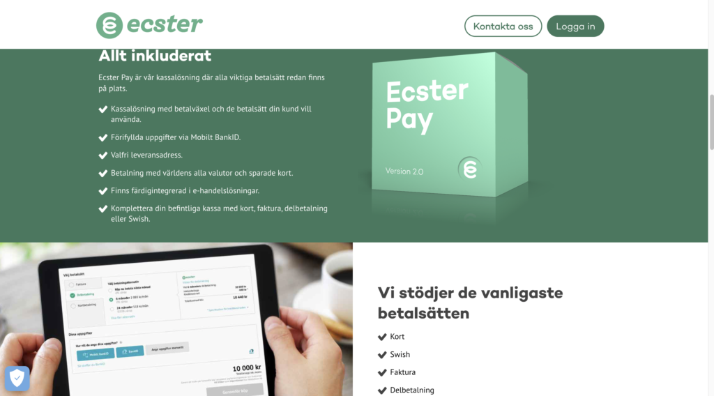 escter checkout